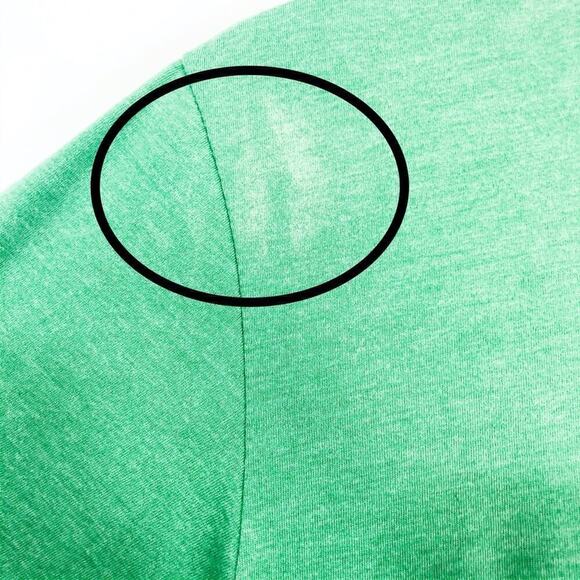 Libby Koch & The Dealers Band Green T-Shirt White Shamrock Womens Size Small - Picture 4 of 5